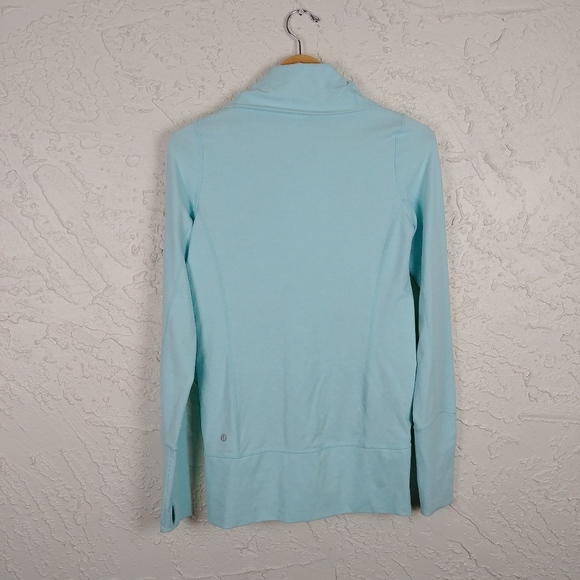 Lululemon In Stride Long Blue Running Jacket - Picture 5 of 6